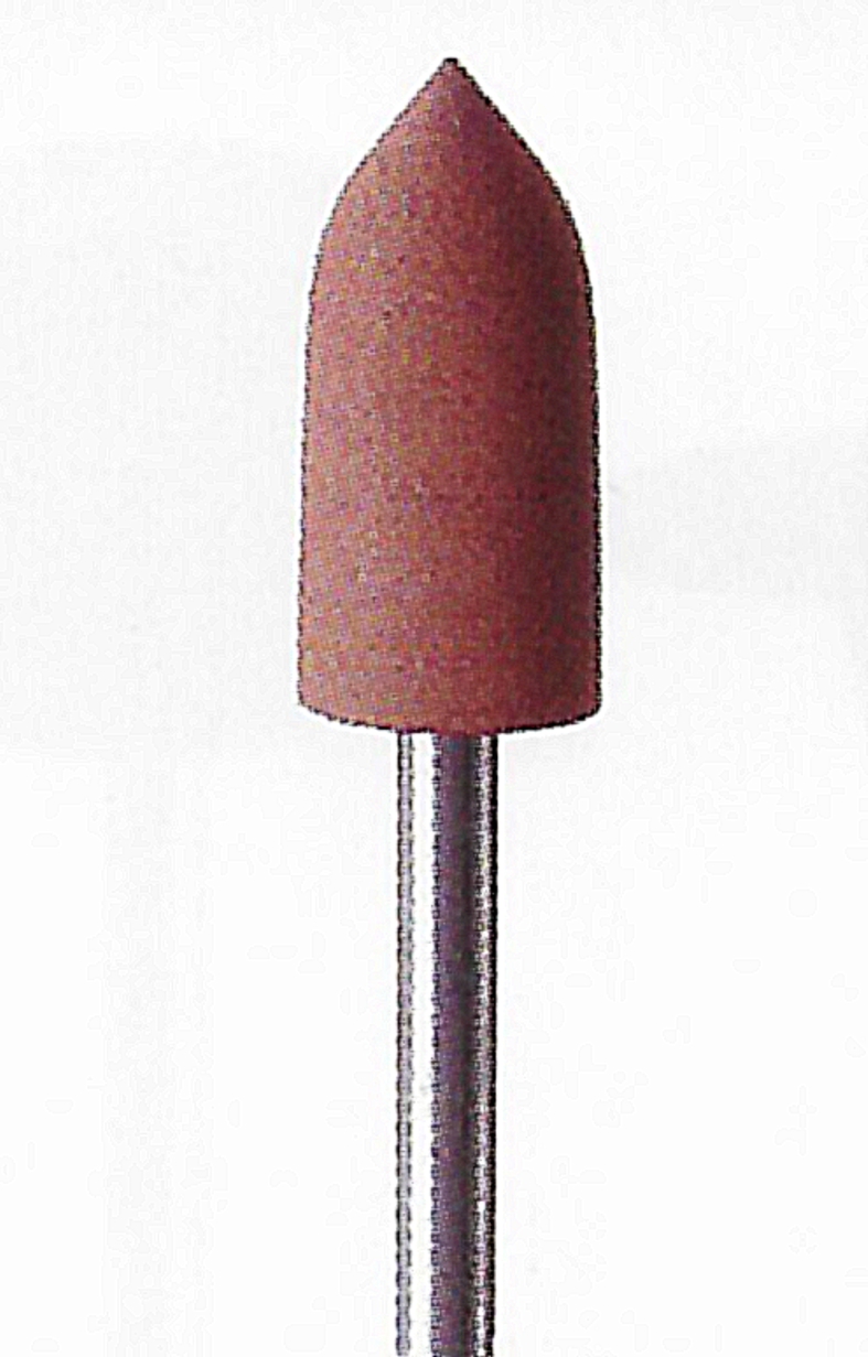 EVE Polierer rotbraun mittel 7 x 15 mm Zylinder spitz