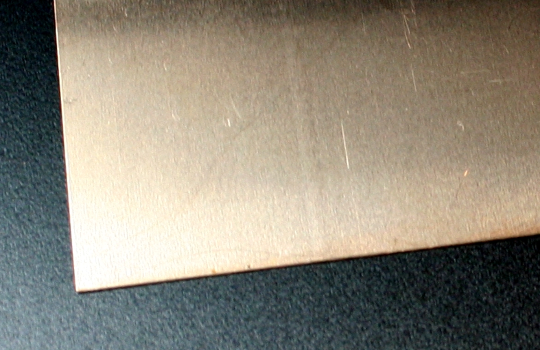 Metallblech Bronze 100x200mm