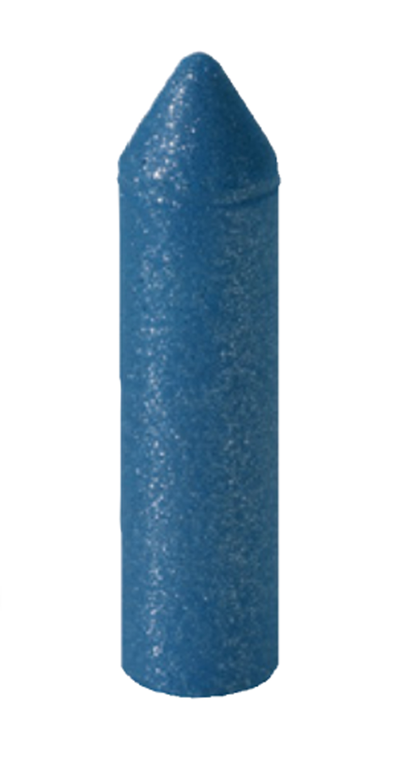 EVE Polierer dunkelblau mittel 6 x 24 mm Zylinder spitz