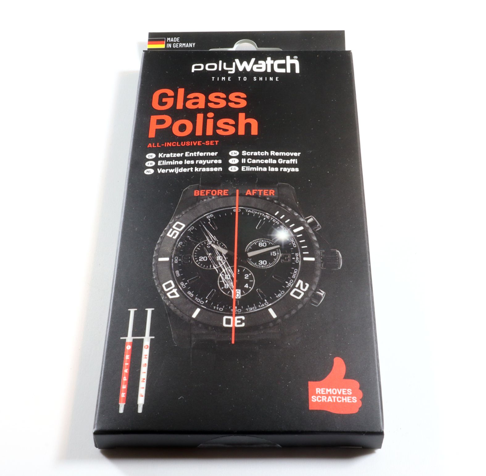Glass Polish - Uhrglaspolierset
