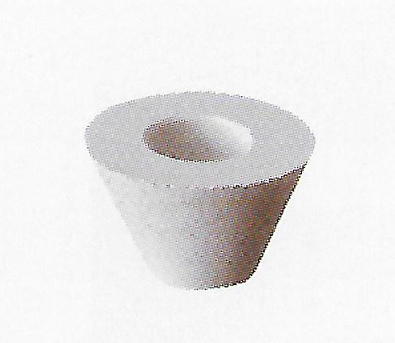 EVE Polierer weiss grob 12 x 7 mm Cup