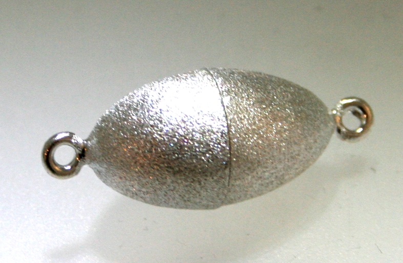Magnetschliee 32x13mm Silber 925
