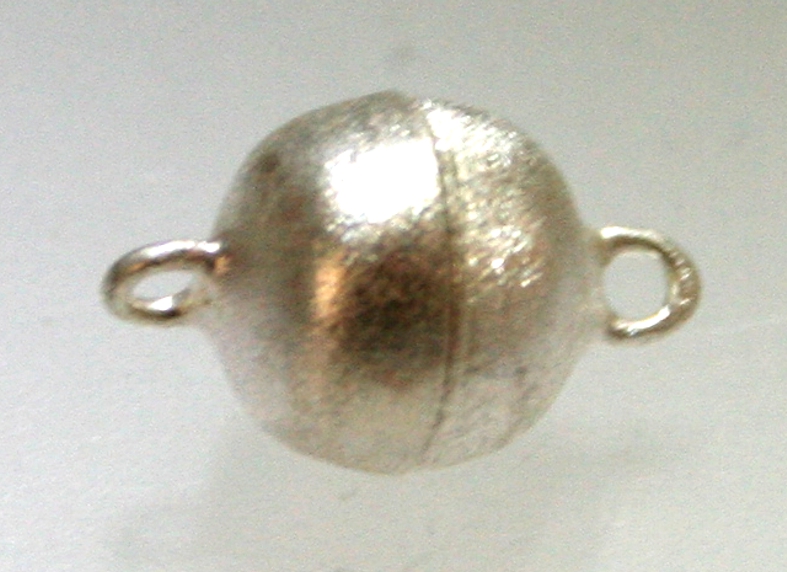 Magnetschliee 8mm Silber 925