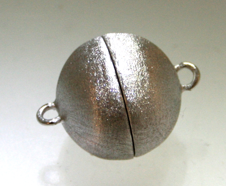 Magnetschliee 18mm Silber 925